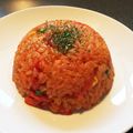 とと♂'s cooksnap of when they made ＊簡単＊トマトジュースで炊き込みご飯＊.