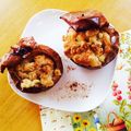 ｍａｐｌｅ。▽▲'s cooksnap of when they made 丸ごと頂く♪りんごのカップケーキ♡.