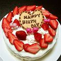 えーみりん's cooksnap of when they made 簡単！バースデーショートケーキ♪.
