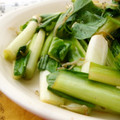 mmameco's cooksnap of when they made うるいのじゃこ炒め.