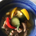 ヨエルまま's cooksnap of when they made きゅうりと鶏もも肉のエスニック炒め.