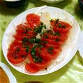 ュゥ。's cooksnap of when they made さっぱりトマトサラダ☆.