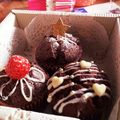 RiinaH's cooksnap of when they made バレンタインに♪濃厚チョコカップケーキ♡.