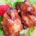 しんこ10's cooksnap of when they made 簡単おからこんにゃくの唐あげ♪竜田揚げ風.
