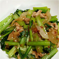 amjkao's cooksnap of when they made ★小松菜と新玉葱の豚コマ中華炒め★.