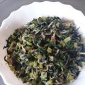 スーパークリーン's cooksnap of when they made 白ご飯のお供に栄養満点♪大根葉の炒め物.