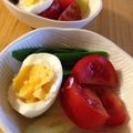 konijntjes's cooksnap of when they made ◯ゆで卵の塩麹漬け◯.
