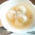 まんまちゃん♪'s cooksnap of when they made 丸ごと新玉ねぎとベーコンのコンソメスープ.