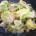 ｋｕｍｉｔｙ's cooksnap of when they made 簡単もやし＆きゃべつ炒め.