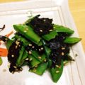 chirochan☆'s cooksnap of when they made 刻み絹さや海苔カラシ和え.