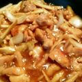 みなゆん's cooksnap of when they made 鳥モモ肉とごぼうの甘辛炒め.