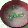 moruchama's cooksnap of when they made えのきの中華風味噌汁.