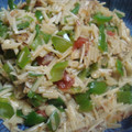 kucina's cooksnap of when they made えのきとピーマンの梅おかか.