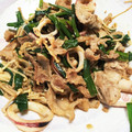 yamaerk's cooksnap of when they made イカと豚肉とニラの炒め物.