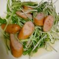 あこっこ's cooksnap of when they made ウインナーと水菜炒め.