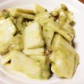 ずみまめ's cooksnap of when they made 長芋とアボカドのワサビ醤油和え.