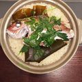 nishipin's cooksnap of when they made 鯛めしを土鍋で簡単に！.