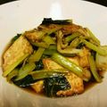 kiitos1224's cooksnap of when they made ☆小松菜と厚揚げと舞茸の煮浸し☆.