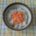 ラリー＆サラ's cooksnap of when they made 鮭のおにぎりにチーズを入れてみました.