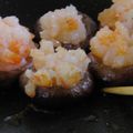 生誕１９７３年独身男's cooksnap of when they made エビの椎茸詰め.