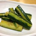 maarine's cooksnap of when they made キュウリ嫌いの娘がハマった♡キュウリ漬け.