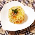 とこきち's cooksnap of when they made 炊飯器で！にんにく香る♡桜海老ピラフ.