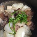 ふたくちおんな's cooksnap of when they made 牛すじとかぶの煮もの.