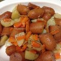 紅茶とチーズケーキ's cooksnap of when they made 簡単お弁当オカズ！ジャガソーセージ！.