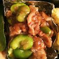 ゴリラの奥さん's cooksnap of when they made そら豆と豚薄切り肉のスイチリ炒め❤.