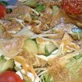 ｓｉｏ's cooksnap of when they made 大盛ゴマだれサラダうどん.