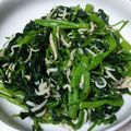 yukine104's cooksnap of when they made ほうれん草のじゃこ海苔炒め.