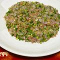 マルとバサロ's cooksnap of when they made 減塩！お酢たっぷりのあじなめろう！.