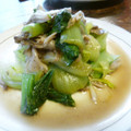 naponatu's cooksnap of when they made 青梗菜とマイタケの炒め物.