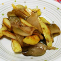 ポパイ474's cooksnap of when they made ジャガイモとザーサイの炒めもの.