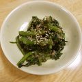 せつみか's cooksnap of when they made 春菊のごまみそ和え.