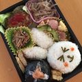 トニーお's cooksnap of when they made 幼稚園お弁当★LINE コニー キャラ弁.