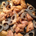たや♪'s cooksnap of when they made 簡単！鶏とれんこんの照り焼き.