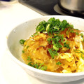 ぽむぽむ★'s cooksnap of when they made 新玉ねぎの卵とじ.