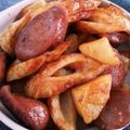 LILMIE's cooksnap of when they made ウインナーとじゃがいものケチャップ炒め.
