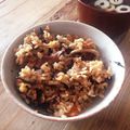 にゃおれ's cooksnap of when they made 出汁が美味！ 干し椎茸の 炊き込みご飯！.