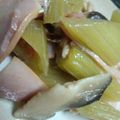 sabiane's cooksnap of when they made フキとベーコンのまろやか炒め.
