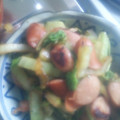 ☆しいたんママ☆'s cooksnap of when they made 白菜とウインナーの甘辛炒め.