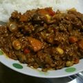 ak0ak0's cooksnap of when they made 市販のルーで簡単キーマカレー.