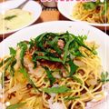 みちゅ0522's cooksnap of when they made ツナときのこの柚子こしょうパスタ.