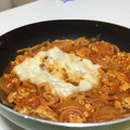 サッカー女子★彡's cooksnap of when they made もやし挽肉のトマトソース炒め★目玉焼き★.
