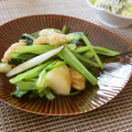 簡単手抜きママ's cooksnap of when they made 小松菜とお餅の甘辛炒め.