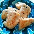 memepiko's cooksnap of when they made 焼くだけ！ささみ七味焼き.