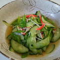 あやのん大好きママ's cooksnap of when they made 絹さやとカニかまの和え物.