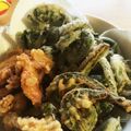 KAAACHI's cooksnap of when they made サクサク天ぷら～小麦粉.マヨ.水でOK.