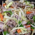 まろちゃん♥︎ぽぽ's cooksnap of when they made 簡単☆野菜炒め.